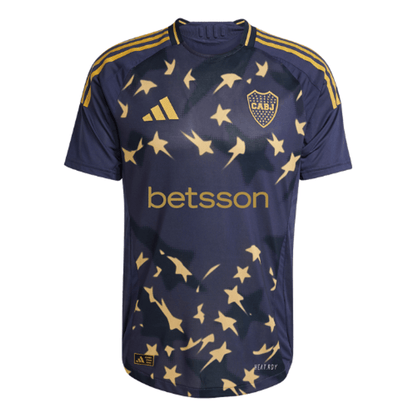 Player Version Boca Juniors Third Away Soccer Jersey 2025/26 Go Game Wear