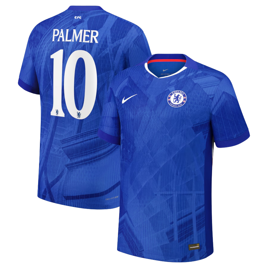 Player Version PALMER #10 Chelsea Home Soccer Jersey 2025/26 Go Game Wear