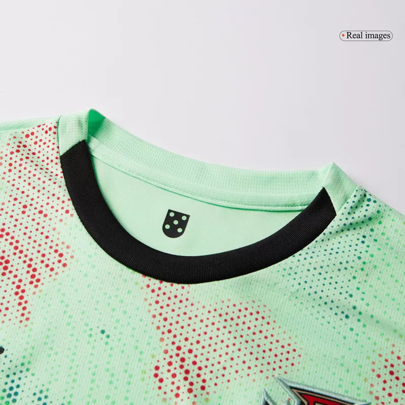 Portugal Away Soccer Jersey 2025 - Women's Euro Go Game Wear