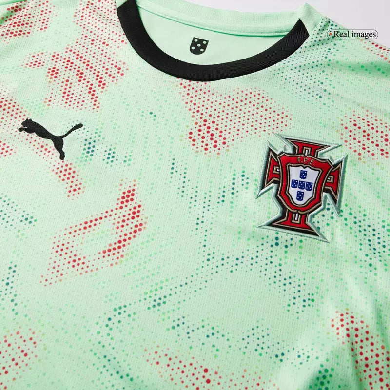 Portugal Away Soccer Jersey 2025 - Women's Euro Go Game Wear