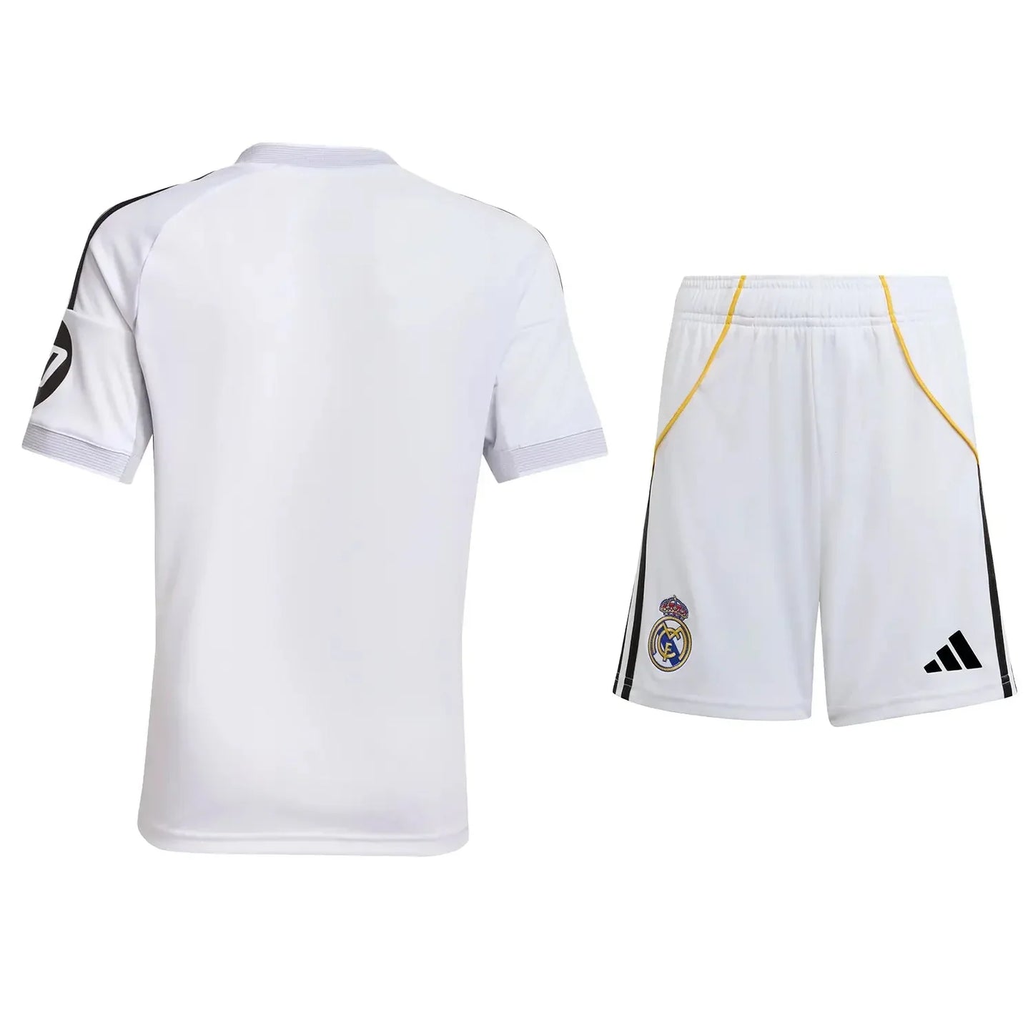 Kid's Real Madrid Home Soccer Jersey Kit(Jersey+Shorts+Socks) 2025/26 Go Game Wear