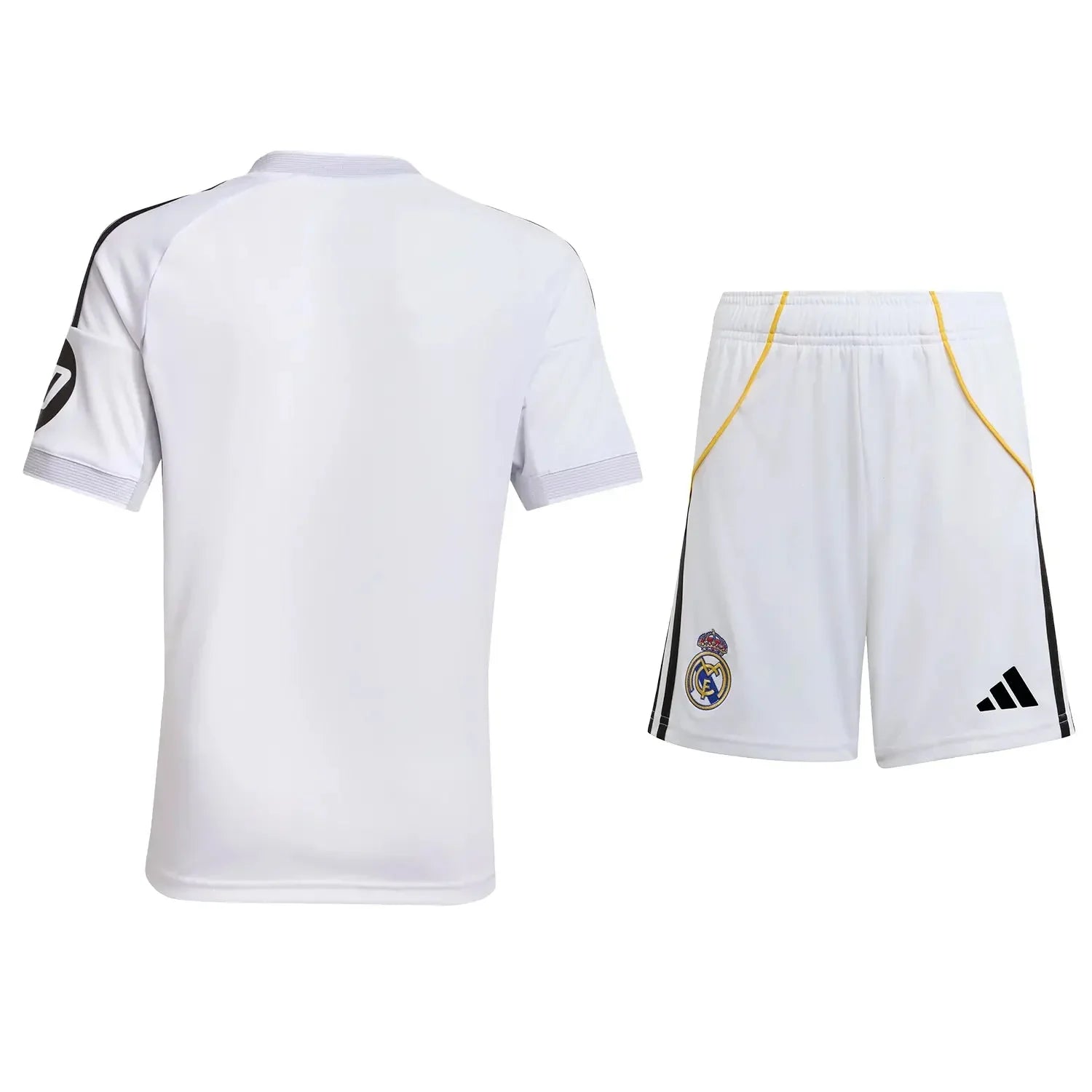 Kid's Real Madrid Home Soccer Jersey Kit(Jersey+Shorts) 2025/26 Top Soccer Jerseys Store