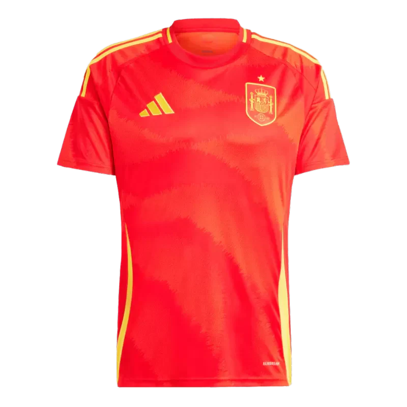 Spain Home Soccer Jersey Euro 2024 Go Game Wear