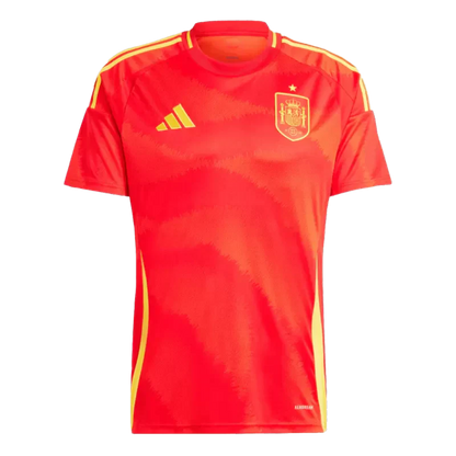 Spain Home Soccer Jersey Kit(Jersey+Shorts+Socks) 2024/25 Go Game Wear