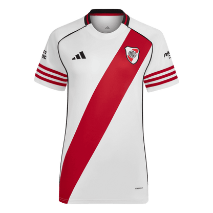 Women's River Plate Home Soccer Jersey 2025/26 Top Soccer Jerseys Store