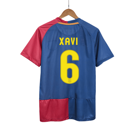 Retro XAVI #6 2008/09 Barcelona Home  Soccer Jersey Top Soccer Jerseys Store