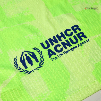 Player Version LEWANDOWSKI #9 Barcelona Third Away  Soccer Jersey 2024/25- UCL?Spotify Logo Without Text? Top Soccer Jerseys Store