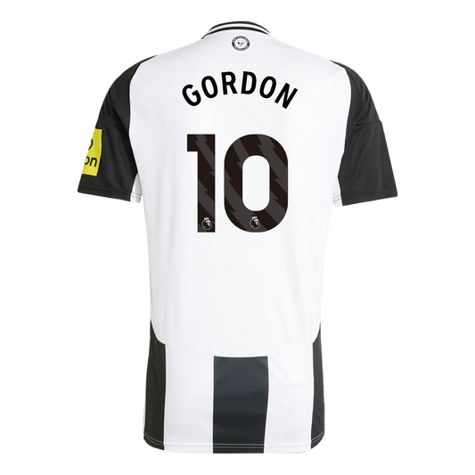 GORDON #10 Newcastle United Home  Soccer Jersey 2024/25 Top Soccer Jerseys Store