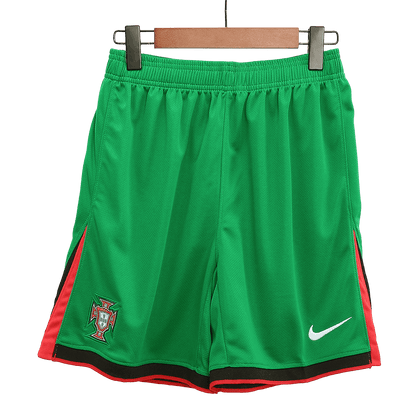 Portugal Home Soccer Shorts Euro 2024 Go Game Wear