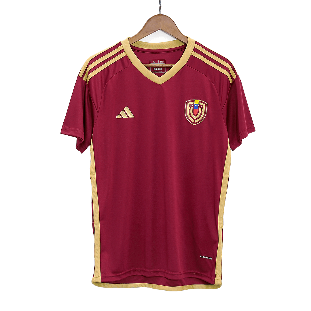 Men's Venezuela ARANGO #18 Home Soccer Jersey Copa América 2024 topsoccerjerseys.com
