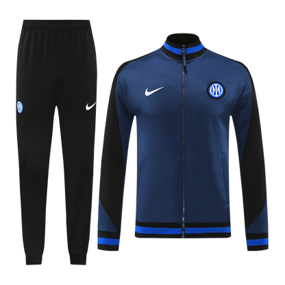 Inter Milan Training Jacket Kit (Jacket+Pants) 2024/25 Top Soccer Jerseys Store