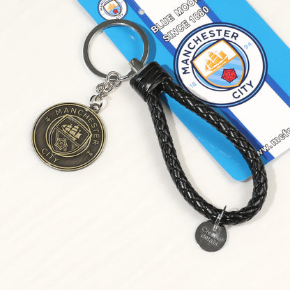 Manchester City Logo Soccer Key Chain Top Soccer Jerseys Store