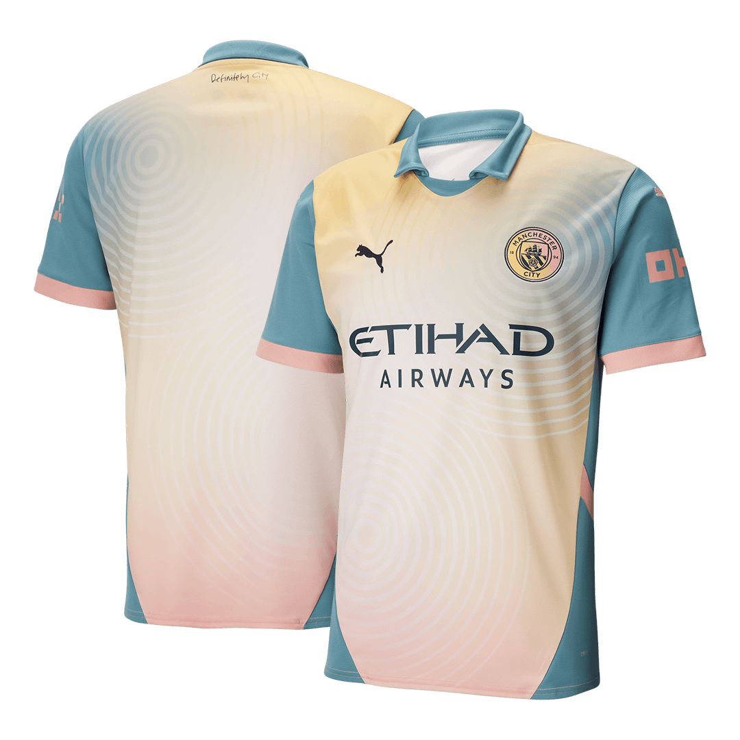 Manchester City Fourth Away  Soccer Jersey 2024/25 - Definitely City Top Soccer Jerseys Store