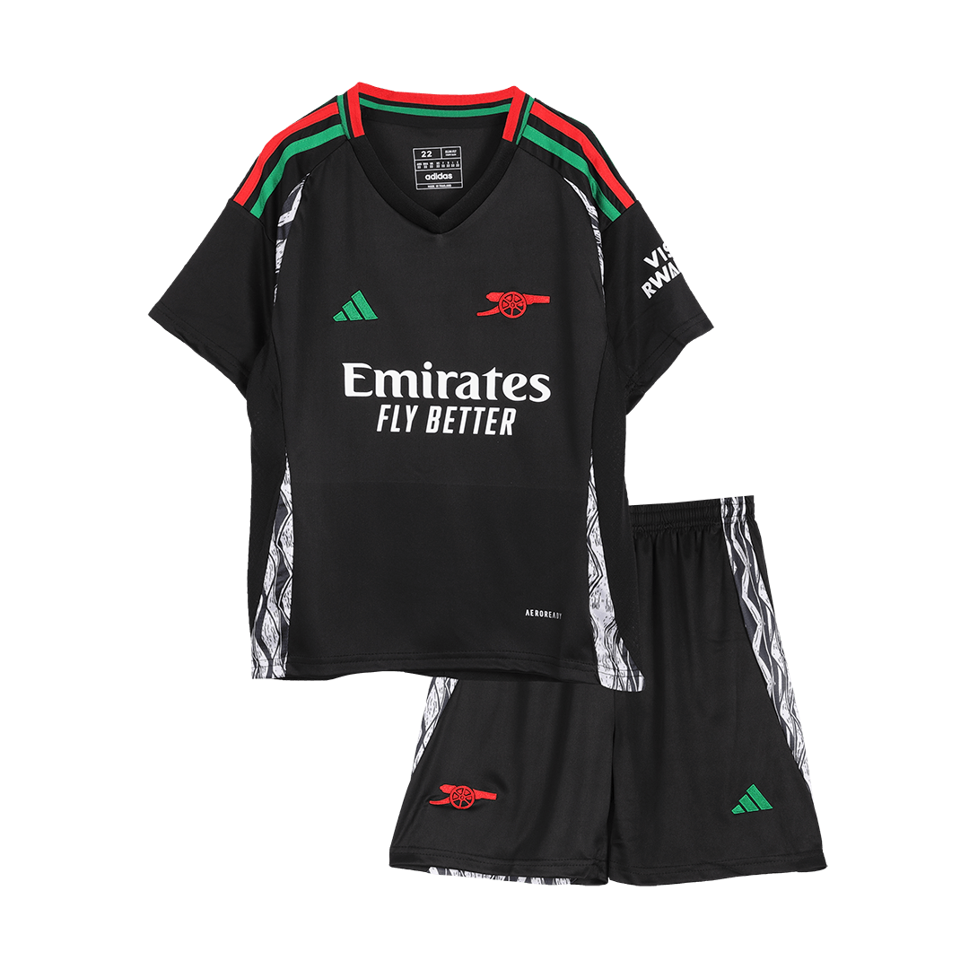 Kid's Arsenal Away  Soccer Jersey Kit(Jersey+Shorts) 2024/25 Top Soccer Jerseys Store