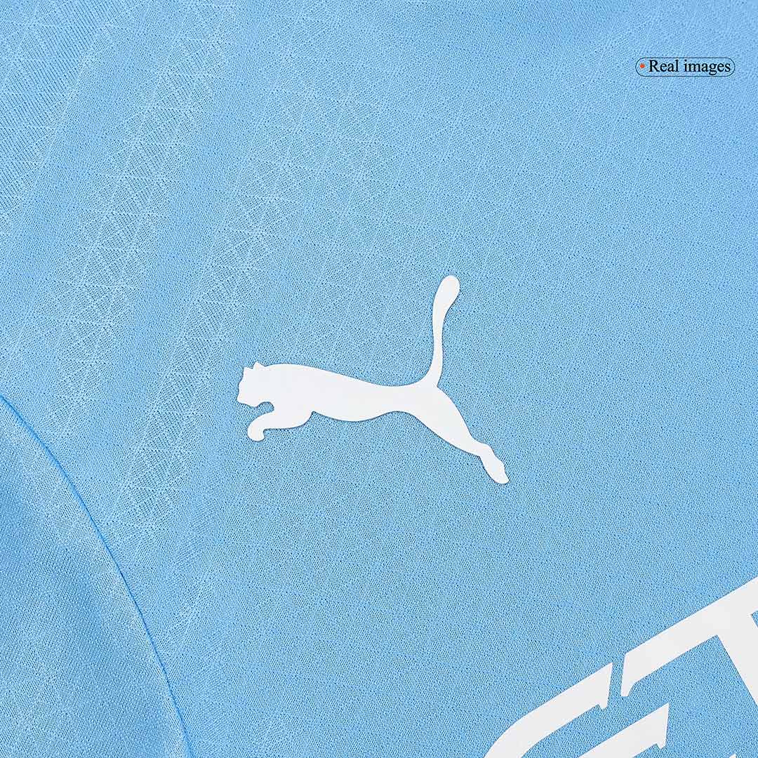 Player Version DE BRUYNE #17 Manchester City Home  Soccer Jersey 2024/25 - UCL Top Soccer Jerseys Store