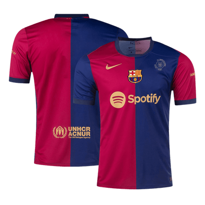 Barcelona Home  Soccer Jersey 2024/25- 125th Anniversary Top Soccer Jerseys Store