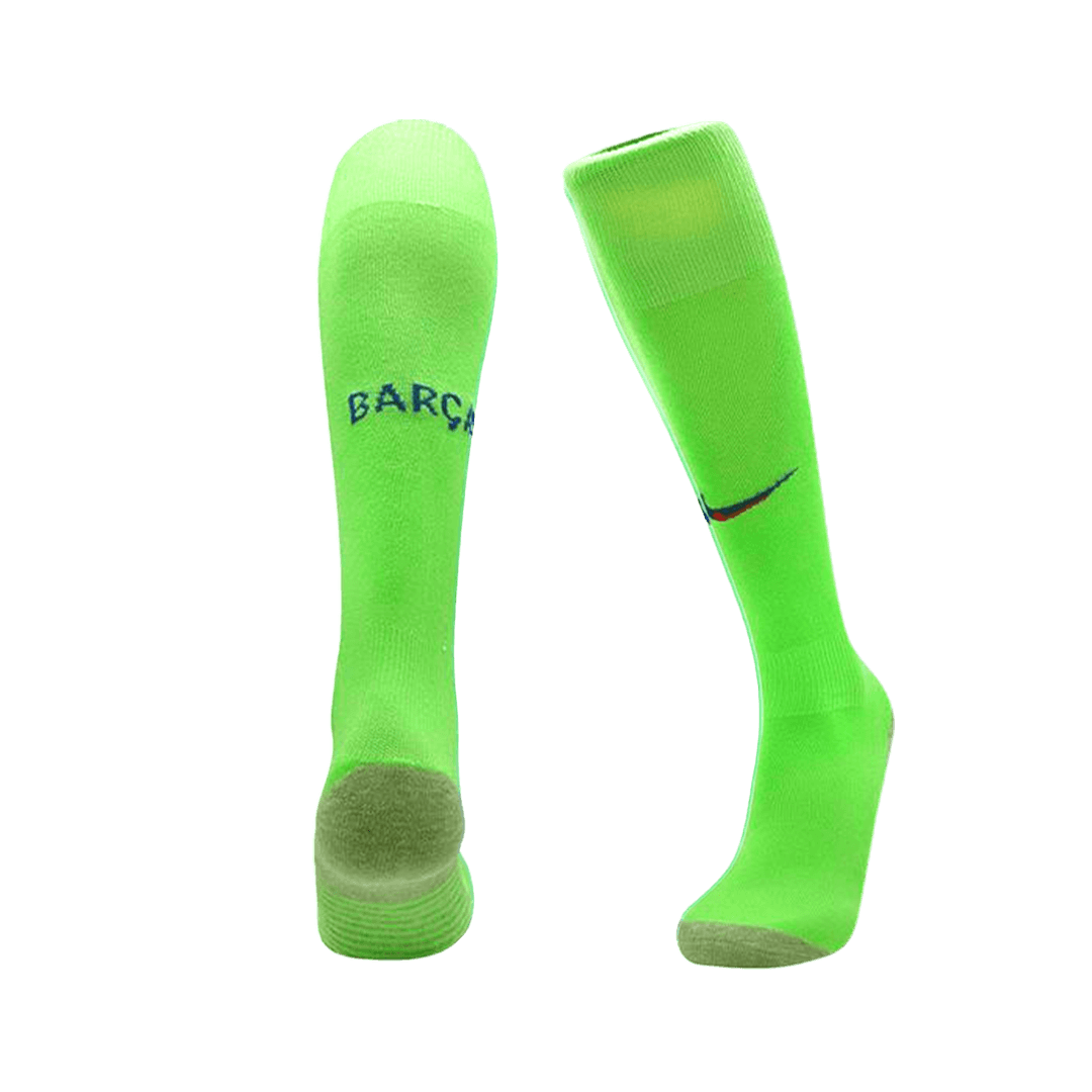 Kid's Barcelona Third Away  Soccer Jersey Kit(Jersey+Shorts+Socks) 2024/25- UCL (Spotify Logo Without Text) Top Soccer Jerseys Store