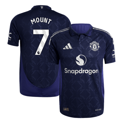 Player Version MOUNT #7 Manchester United Away  Soccer Jersey 2024/25 Top Soccer Jerseys Store