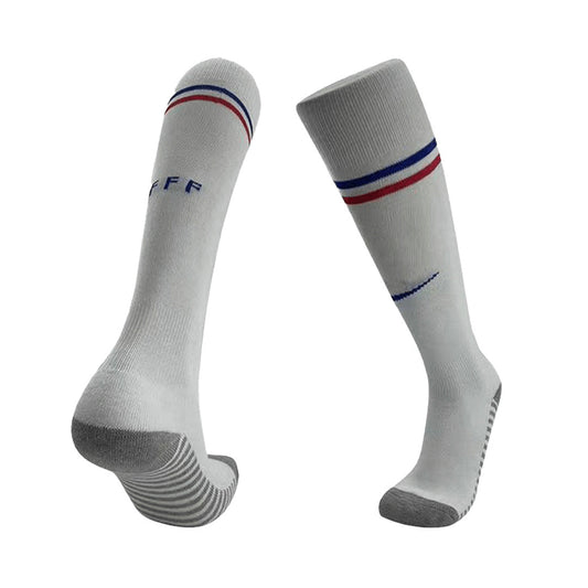 Kid's France Away Soccer Socks Euro 2024 Go Game Wear