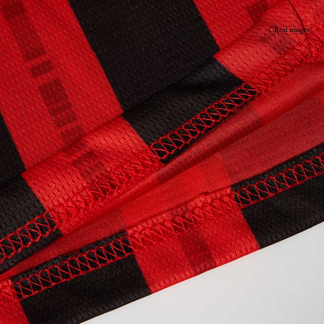 AC Milan Home Long Sleeve  Soccer Jersey 2024/25 Top Soccer Jerseys Store