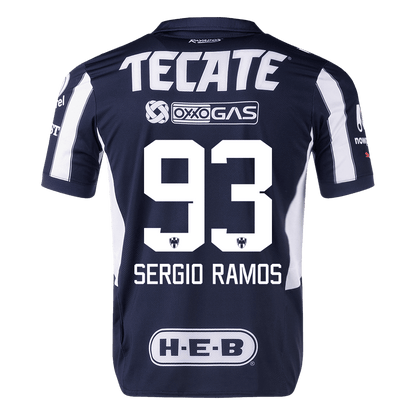 Player Version SERGIO RAMOS #93 Monterrey Home  Soccer Jersey 2024/25 Top Soccer Jerseys Store