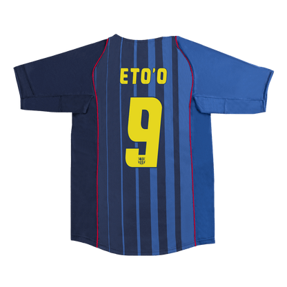 Retro ETO'O #9 2004/05 Barcelona Away  Soccer Jersey Top Soccer Jerseys Store
