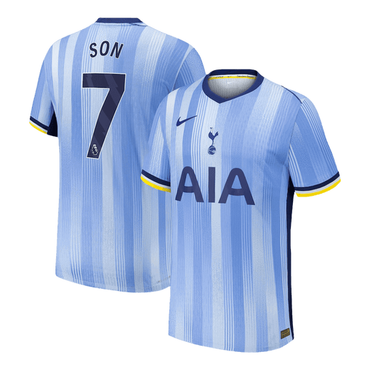 Player Version SON #7 Tottenham Hotspur Away  Soccer Jersey 2024/25 Top Soccer Jerseys Store