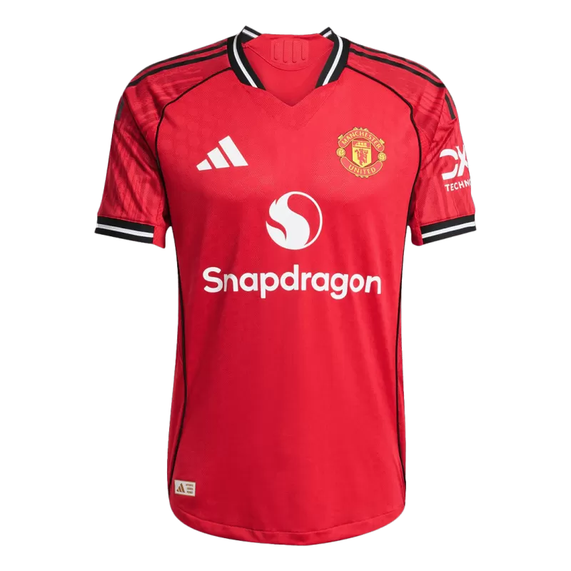 Player Version Manchester United Home Soccer Jersey 2025/26