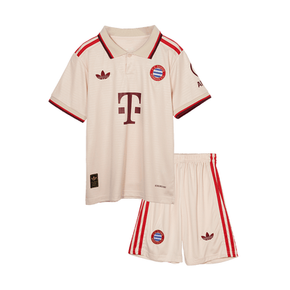 Kid's Bayern Munich Third Away  Soccer Jersey Kit(Jersey+Shorts) 2024/25 - UCL Top Soccer Jerseys Store