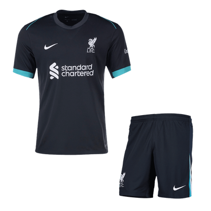 Liverpool Away  Soccer Jersey Kit(Jersey+Shorts) 2024/25 Top Soccer Jerseys Store