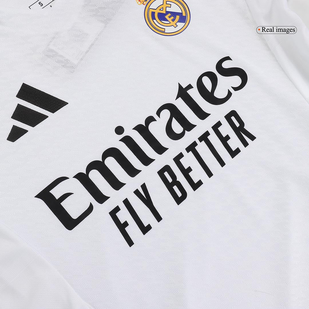 Player Version Real Madrid Home  Soccer Jersey Kit(Jersey+Shorts) 2024/25 Top Soccer Jerseys Store