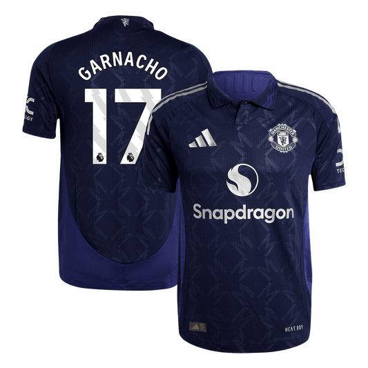 Player Version GARNACHO #17 Manchester United Away  Soccer Jersey 2024/25 Top Soccer Jerseys Store