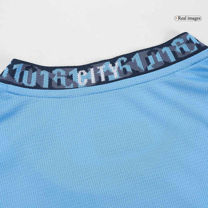 Manchester City Home  Soccer Jersey Kit(Jersey+Shorts) 2024/25 Top Soccer Jerseys Store