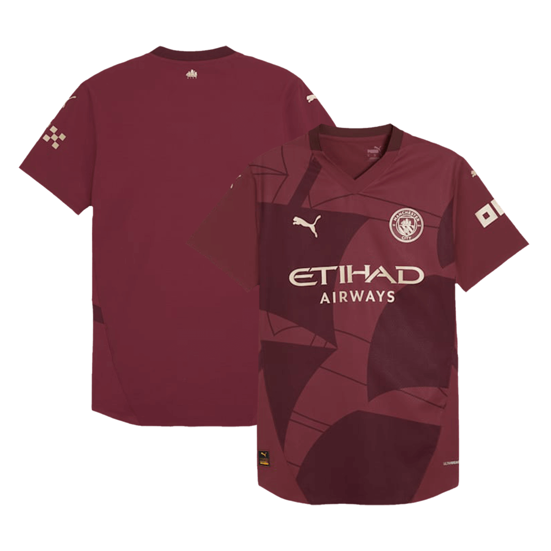 Player Version Manchester City Third Away  Soccer Jersey 2024/25 Top Soccer Jerseys Store