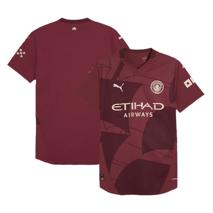 Player Version Manchester City Third Away  Soccer Jersey 2024/25 Top Soccer Jerseys Store