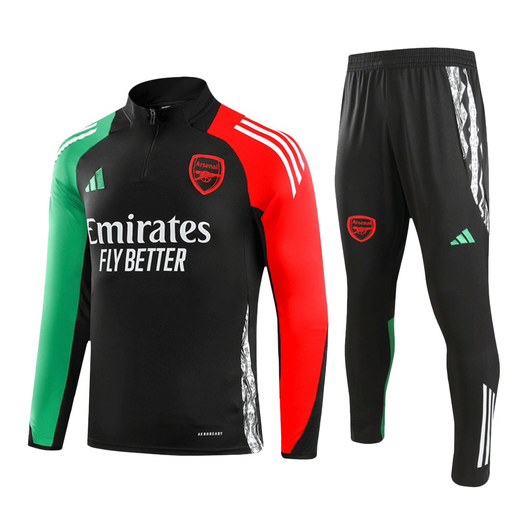 Kid's Arsenal Zipper Sweatshirt Kit(Top+Pants) 2024/25 Top Soccer Jerseys Store