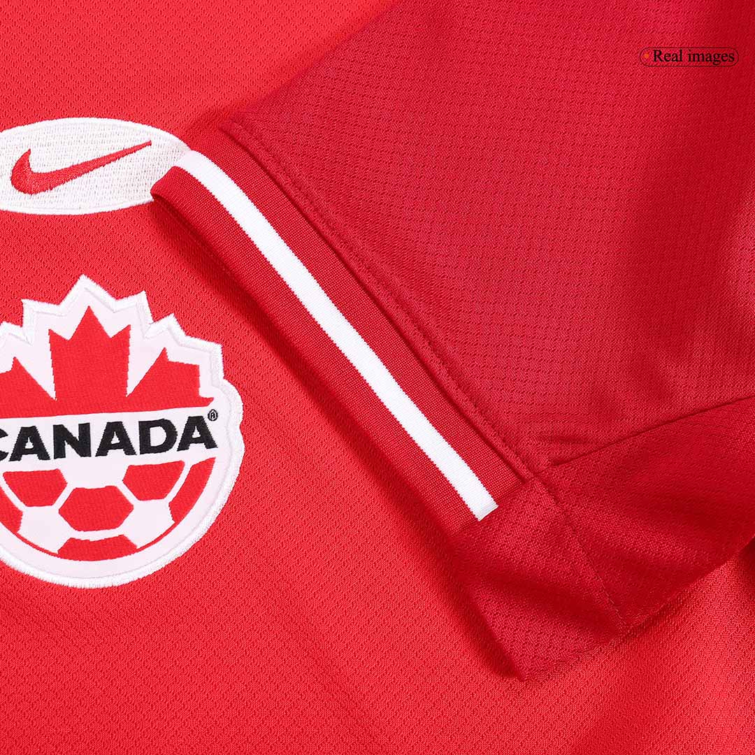 Men's Canada Home Jersey Copa América 2024 Go Game Wear