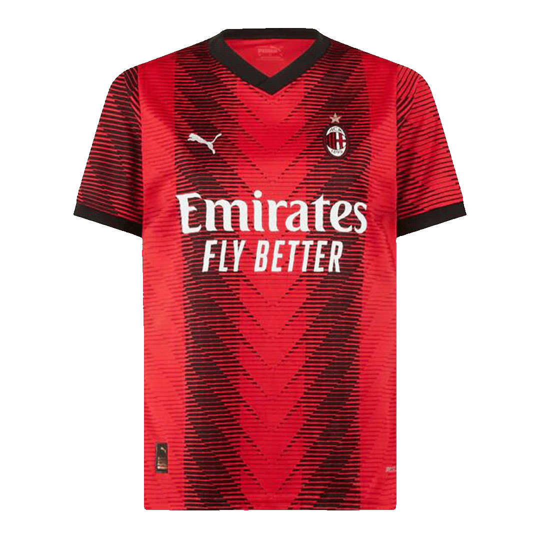 REIJNDERS #14 AC Milan Home  Soccer Jersey 2023/24 Top Soccer Jerseys Store