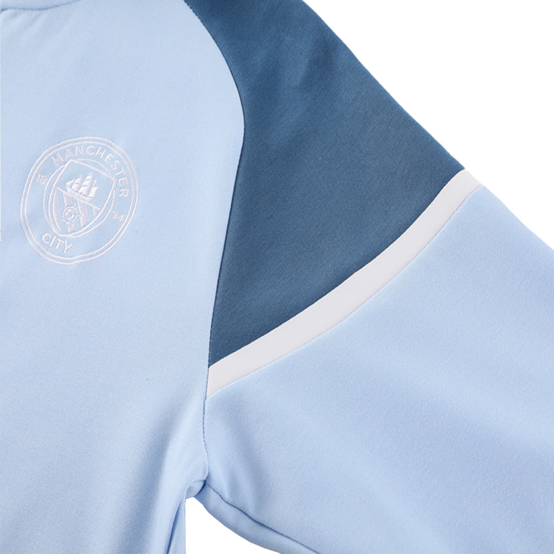 Manchester City Hoodie Training Kit (Jacket+Pants) 2024/25 Top Soccer Jerseys Store