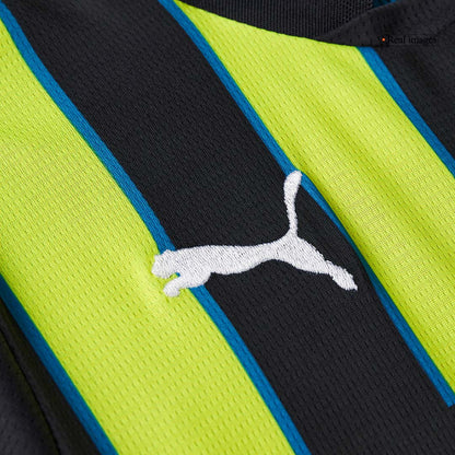 Kid's Manchester City Away  Soccer Jersey Kit(Jersey+Shorts+Socks) 2024/25 Top Soccer Jerseys Store