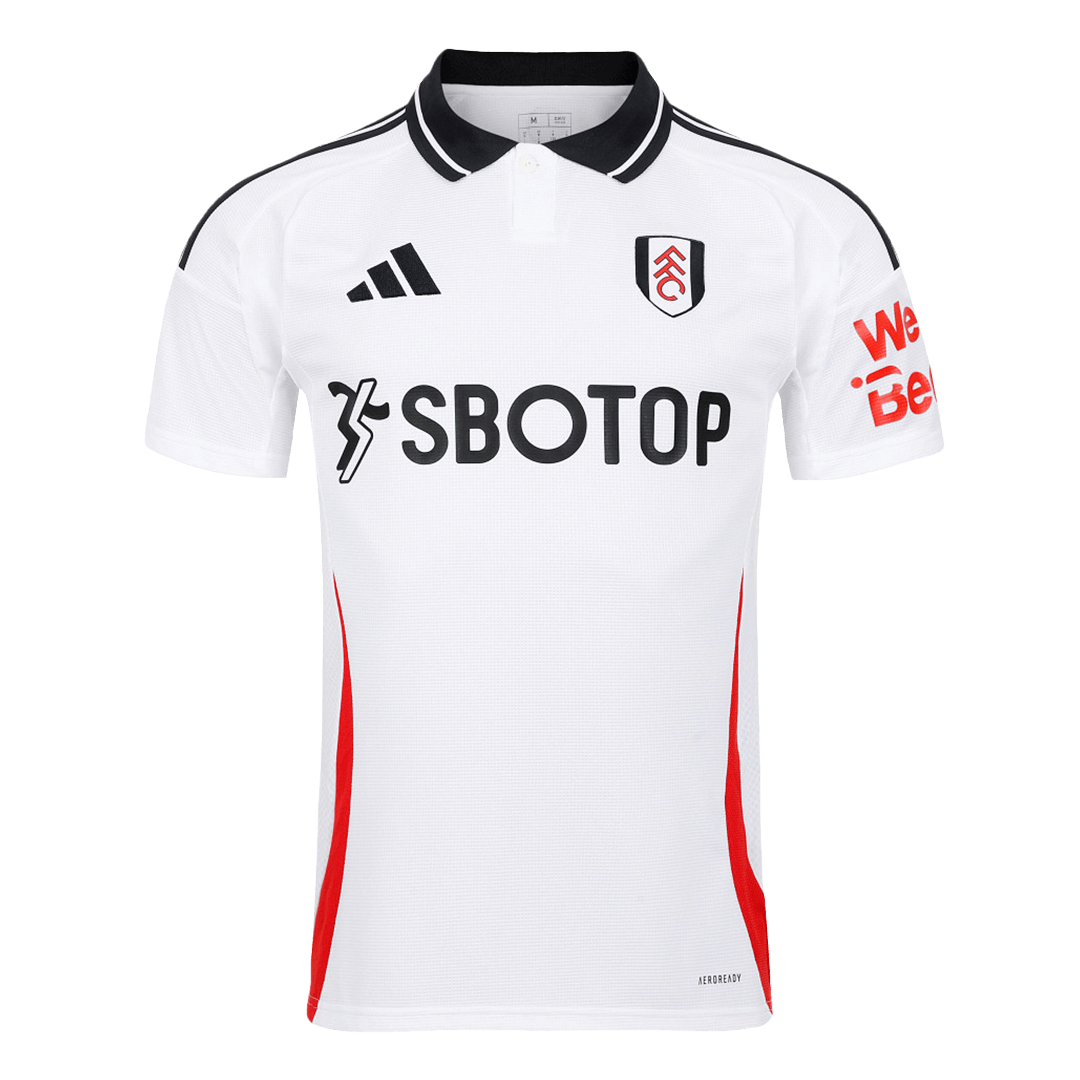 Fulham Home  Soccer Jersey 2024/25 Top Soccer Jerseys Store