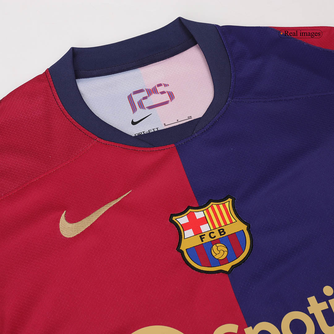 Barcelona Home  Soccer Jersey Kit(Jersey+Shorts+Socks) 2024/25 Top Soccer Jerseys Store