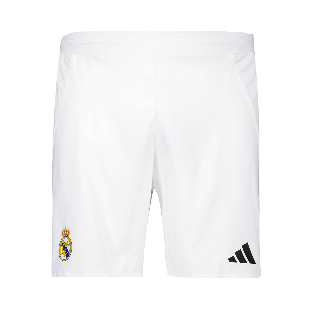 Player Version Real Madrid Home Soccer Shorts 2024/25 Top Soccer Jerseys Store