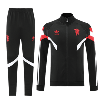 Manchester United Training Jacket Kit (Jacket+Pants) 2024/25 Top Soccer Jerseys Store