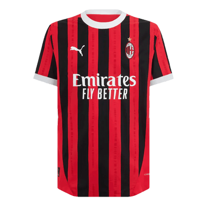 Player Version PULISIC #11 AC Milan Home  Soccer Jersey 2024/25 Top Soccer Jerseys Store