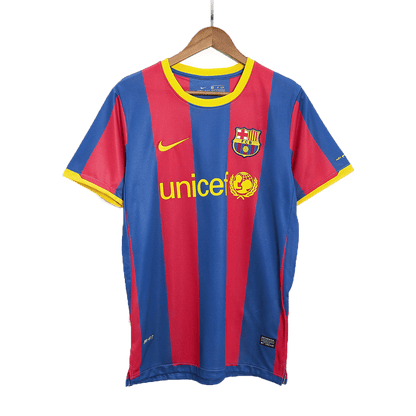 Retro DAVID VILLA #7 2010/11 Barcelona Home  Soccer Jersey Top Soccer Jerseys Store