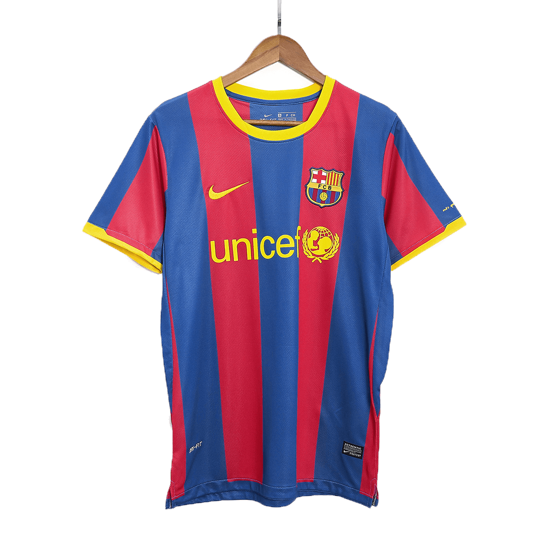 Retro MESSI #10 2010/11 Barcelona Home  Soccer Jersey Top Soccer Jerseys Store