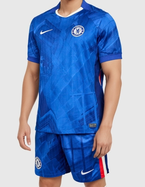 Chelsea Home Soccer Jersey Kit(Jersey+Shorts+Socks) 2025/26 Go Game Wear