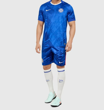 Chelsea Home Soccer Jersey Kit(Jersey+Shorts+Socks) 2025/26 Go Game Wear