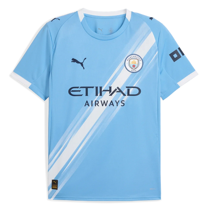 Player Version Manchester City Home Jersey 2025/26 Go Game Wear